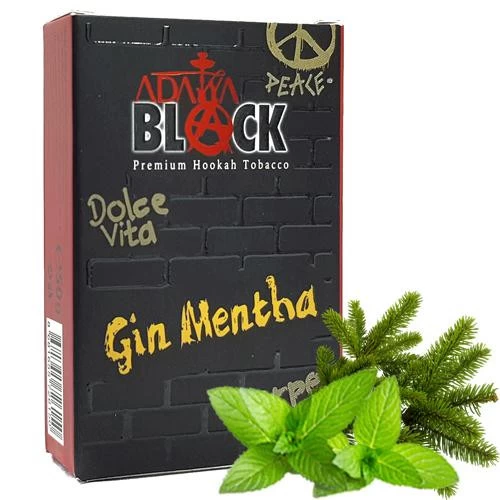 Тютюн Adalya Black Gin Mentha (Джин М'ята) 50гр