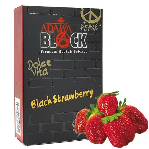 Тютюн Adalya Black Strawberry (Полуниця) 50гр