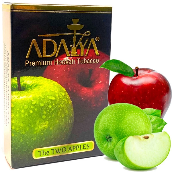 Тютюн Adalya The Two Apples (Подвійне Яблуко) 50гр