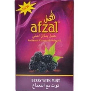 Тютюн Afzal Berry with Mint (Ягоди з М'ятою) 50гр