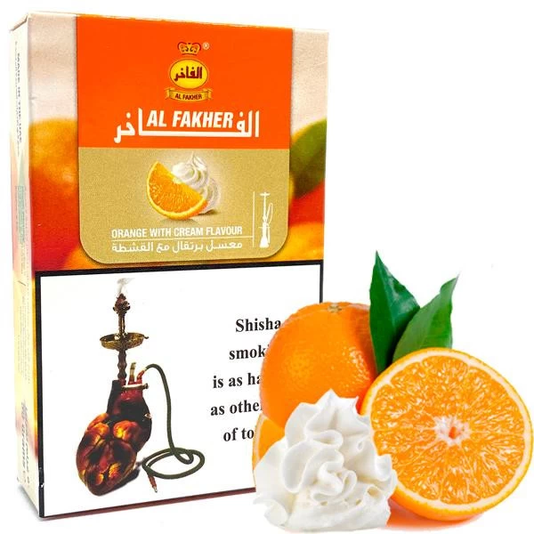 Тютюн Al Fakher Orange with Cream (Апельсин Крем) 50гр