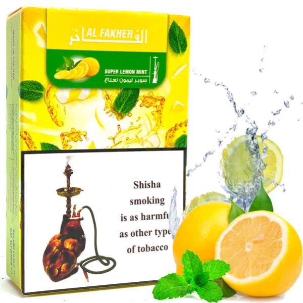 Тютюн Al Fakher Super Lemon Mint (Лимон М'ята) 50гр