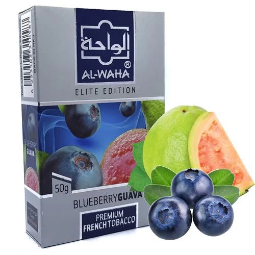 Тютюн Al-Waha Elite Edition Blueberry Guava (Чорниця Гуава) 50 гр