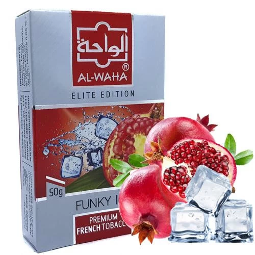 Тютюн Al-Waha Elite Edition Funky Ice (Кумедний Лід) 50 гр