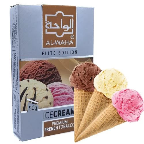 Тютюн Al-Waha Elite Edition Ice Cream (Морозиво) 50 гр