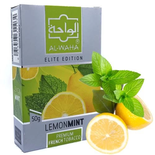 Тютюн Al-Waha Elite Edition Lemon Mint (Лимон М'ята) 50 гр