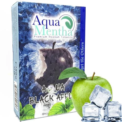 Тютюн Aqua Mentha Aqua Black Apple (Аква Чорне Яблуко) 50 гр