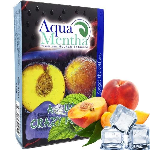 Тютюн Aqua Mentha Aqua Crazy Peach (Божевільний Персик Лід) 50 гр