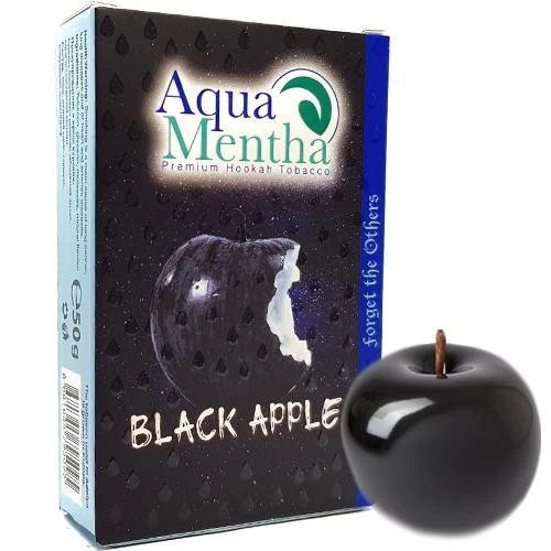 Тютюн Aqua Mentha Black Apple (Чорне Яблуко) 50 гр