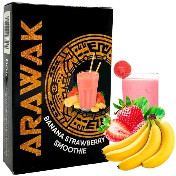 Тютюн Arawak Banana Strawberry Smoothie (Банан Полуниця Смузі) 40 гр