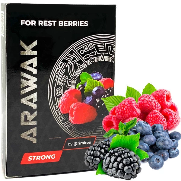 Тютюн Arawak Strong For rest Berries (Фор Рест Ягоди) 40 гр