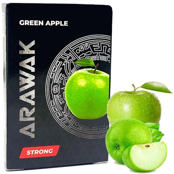 Тютюн Arawak Strong Green Apple (Зелене Яблуко) 40 гр