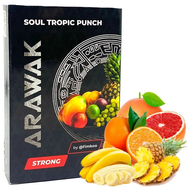 Тютюн Arawak Strong Soul Tropic Punch (Соул Тропік Пунш) 40 гр