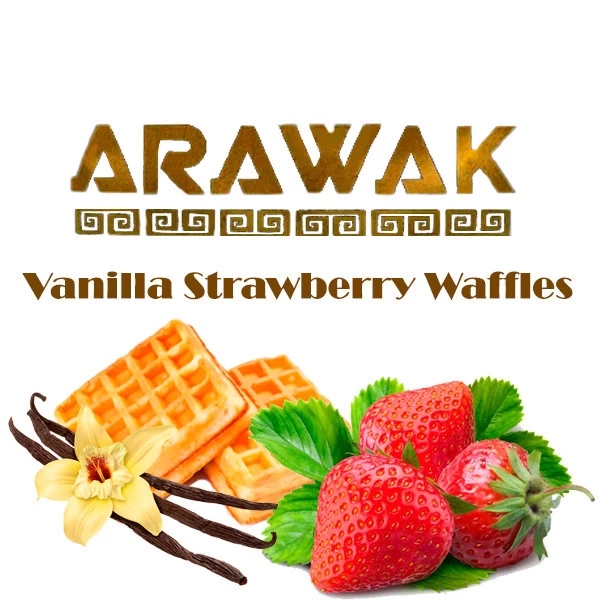 Тютюн Arawak Vanilla Strawberry Waffles (Ваніль Полуниця Вафлі) 100 гр