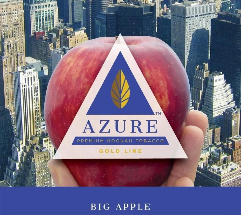 Тютюн Azure Gold Line Big Apple (Яблуко) 50 гр