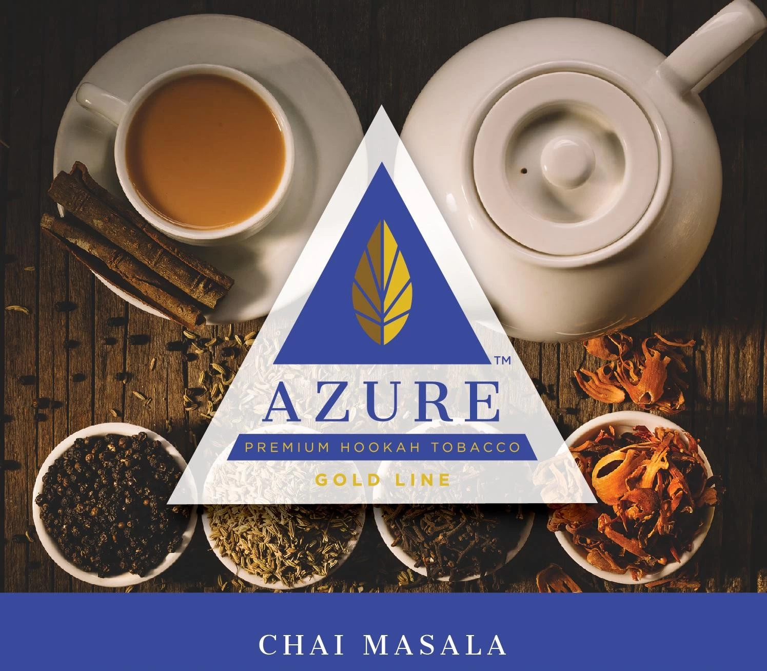 Тютюн Azure Gold Line Chai Masalla (Чай Масала) 50гр