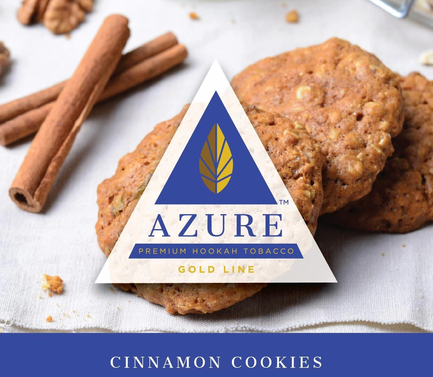 Тютюн Azure Gold Line Cinnamon Cookie (Печива з Корицею) 50гр