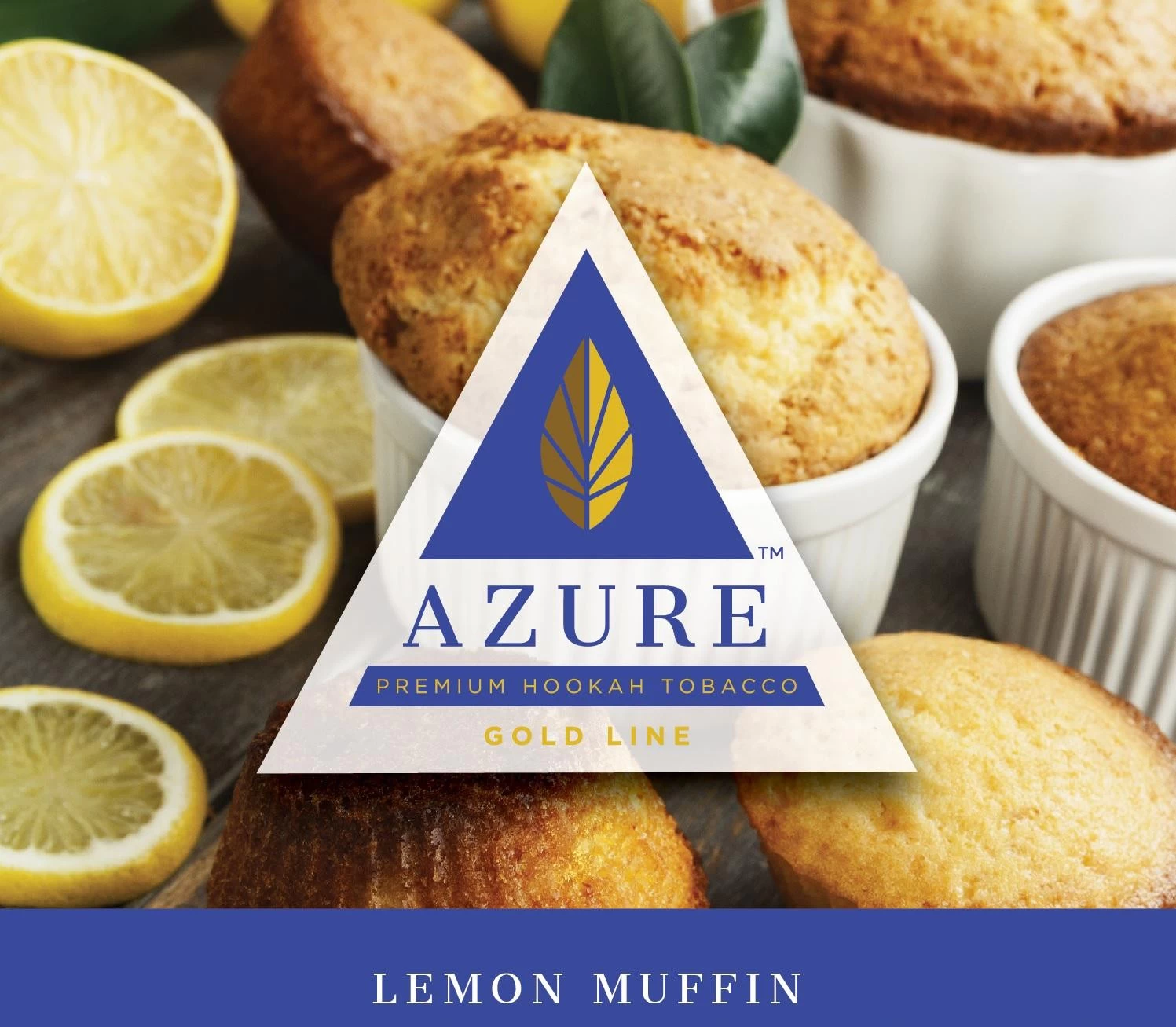 Тютюн Azure Gold Line Lemon Muffin (Лимонний Мафин) 50гр