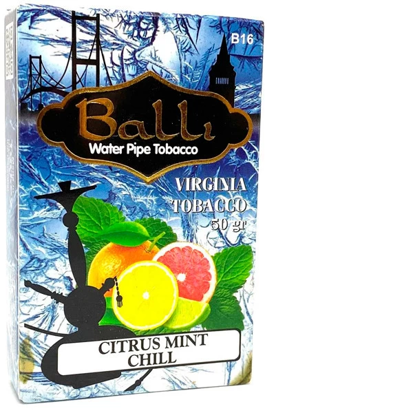 Тютюн Balli Citrus Mint Chill (Цитрус М'ята Чилл) 50 гр (потікший)