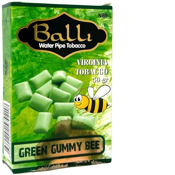 Тютюн Balli Green Gummy Bee (Зелена Гамі Бі) 50 гр (потікший)