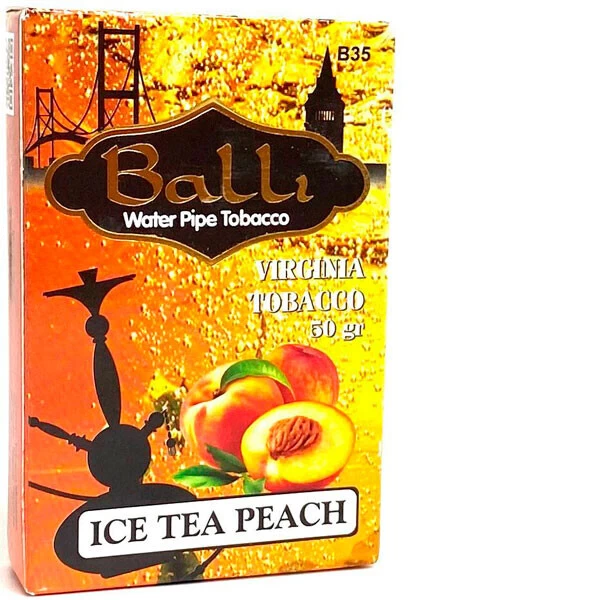 Табак Balli Ice Tea Peach (Персик Чай Лед) 50 гр (потёкший)