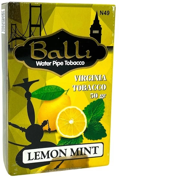 Тютюн Balli Lemon Mint (Лимон М'ята) 50 гр (потікший)