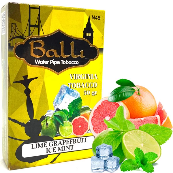 Тютюн Balli Lime Grapefruit Ice Mint (Лайм Грейпфрут Лід М'ята) 50 гр