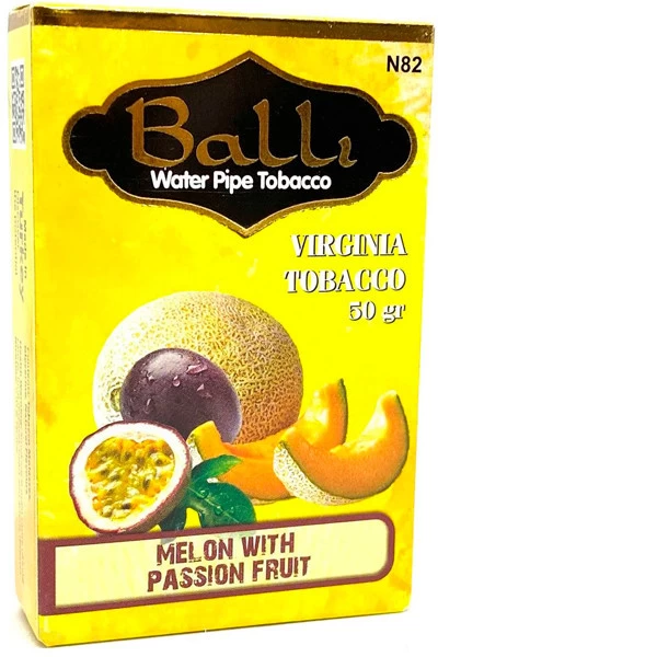 Тютюн Balli Melon with Passion Fruit (Диня Маракуя) 50 гр (потікший)