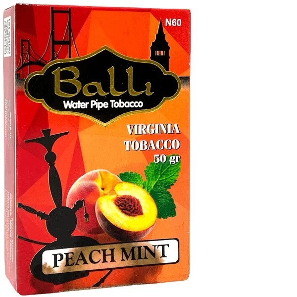 Тютюн Balli Peach Mint (Персик М'ята) 50 гр (потікший)