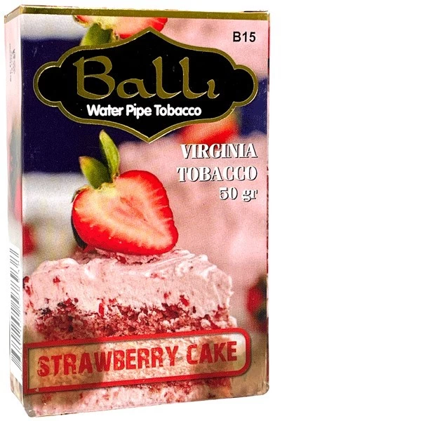 Тютюн Balli Strawberry Cake (Полуниця Пиріг) 50 гр (потікший)