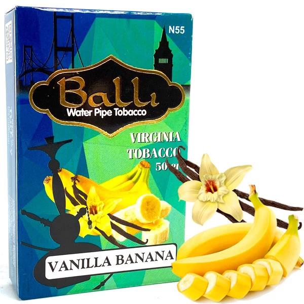 Тютюн Balli Vanilla Banana (Банан Ваніль) 50 гр