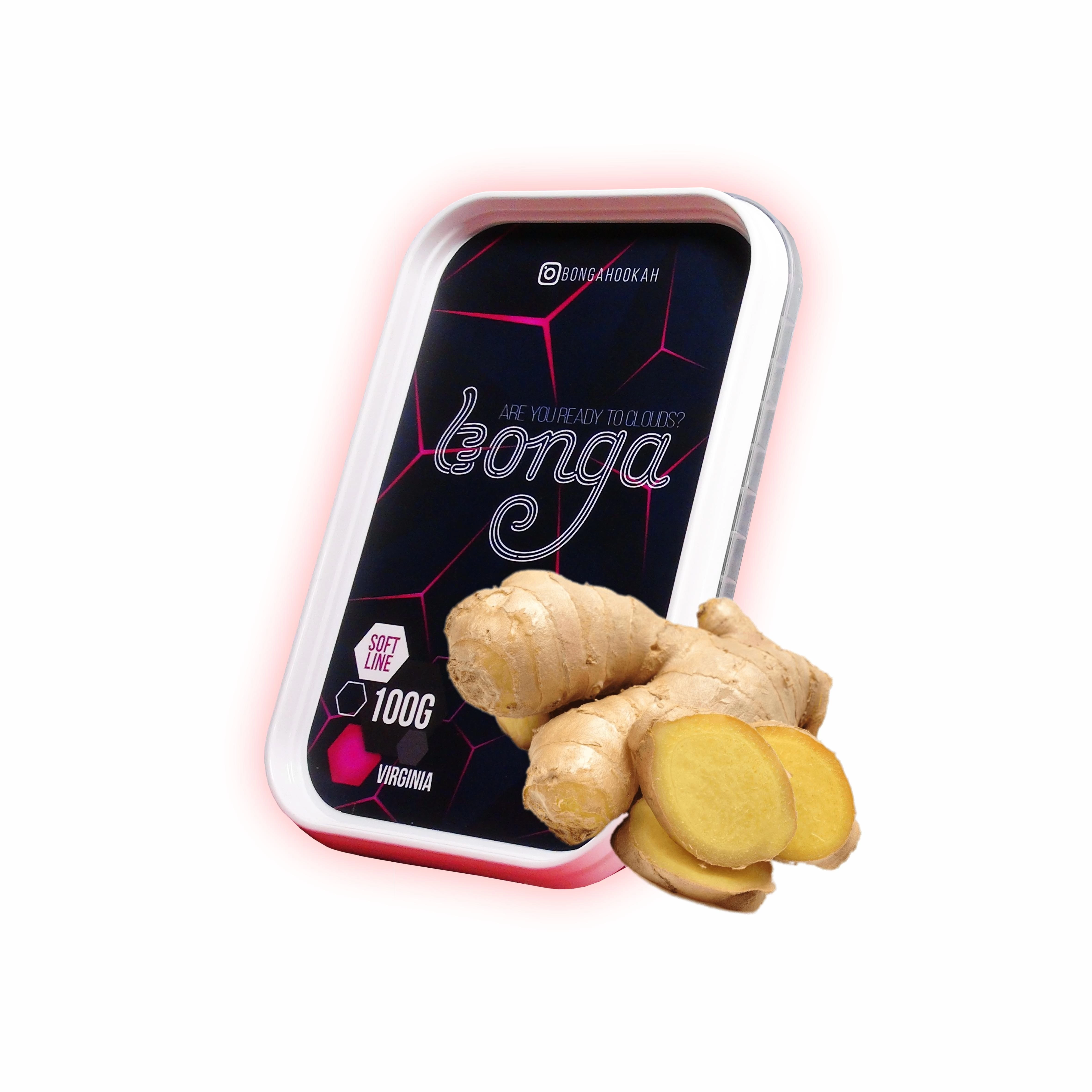 Табак Bonga Soft Line Ginger (Имбирь) 100 гр