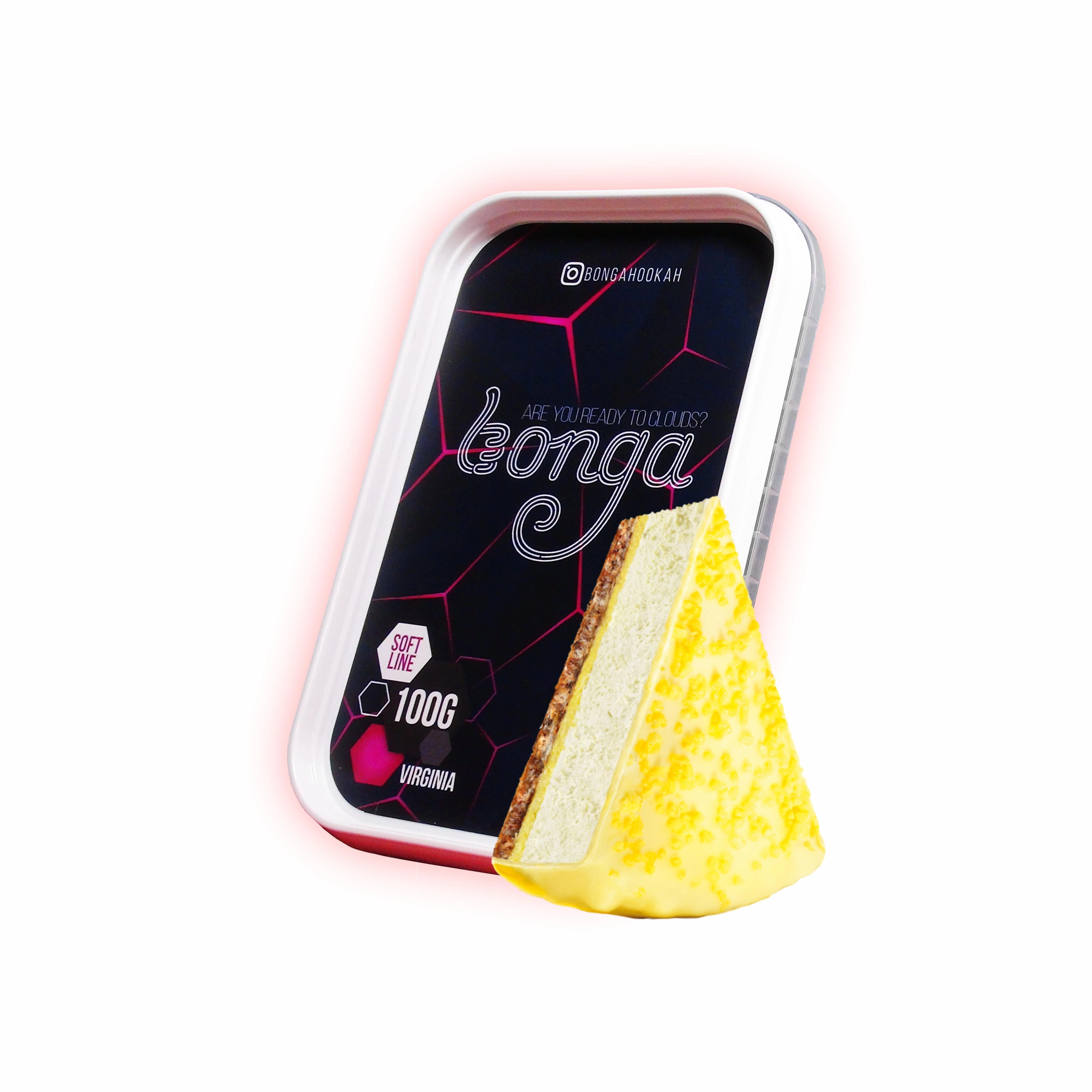 Табак Bonga Soft Line Lemon Cake (Лимонный Пирог) 100 гр