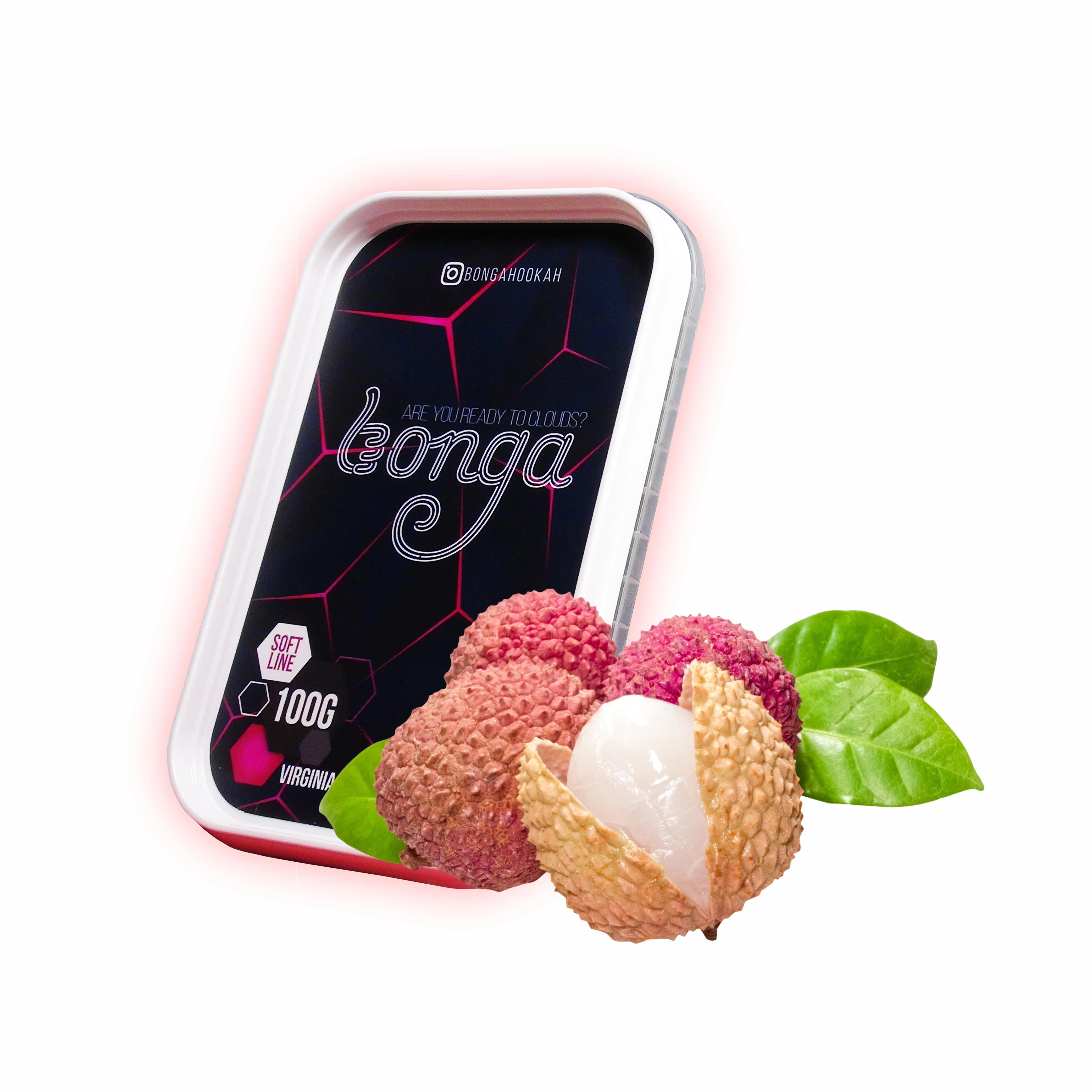Тютюн Bonga Soft Line Lichee (Ліччі) 100 гр