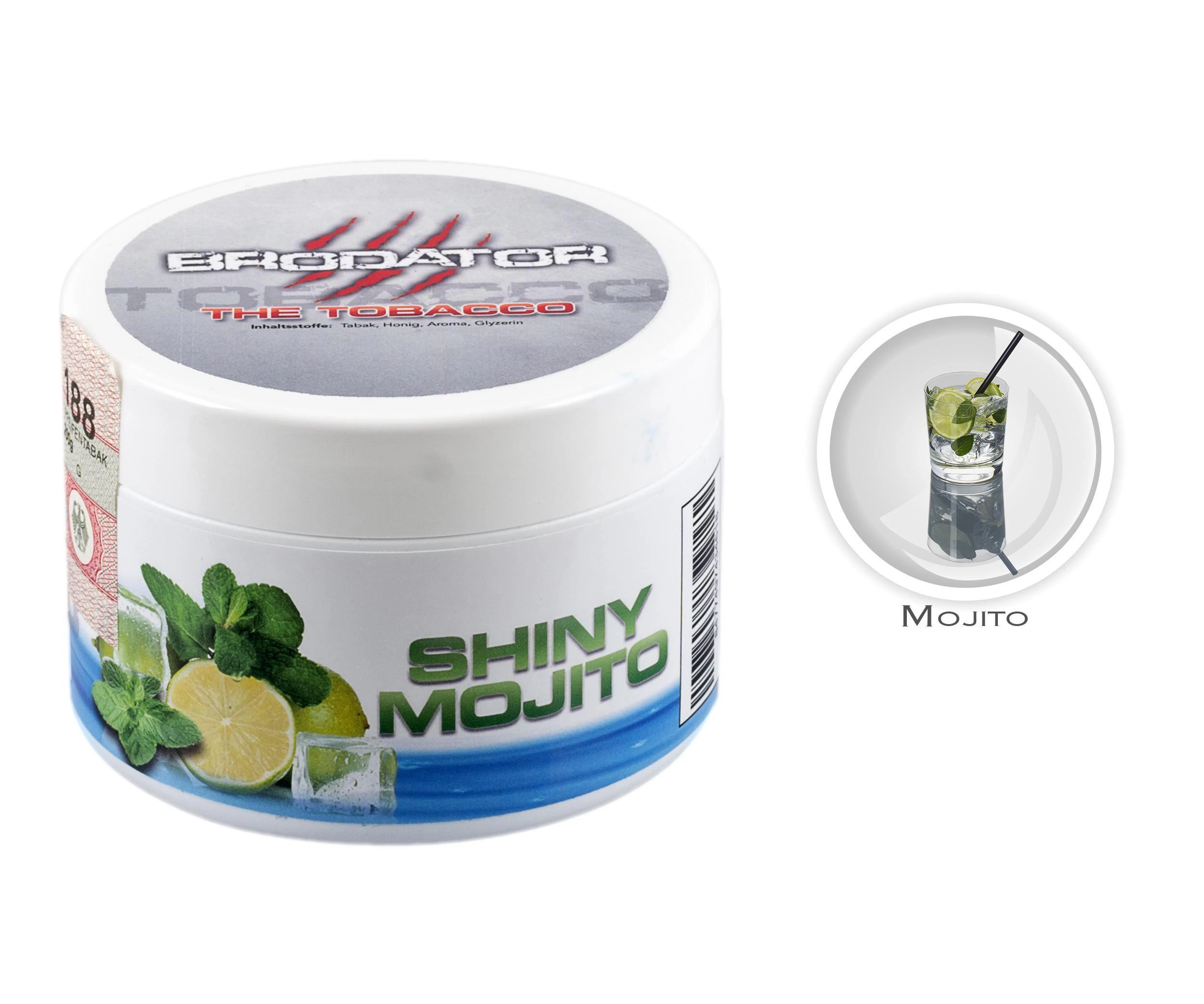 Тютюн Brodator Shiny Mojito (Мохіто) 200гр