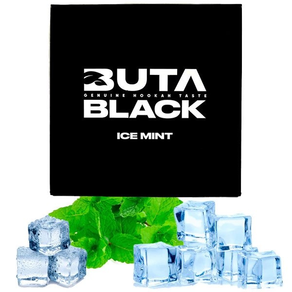 Тютюн Buta Black Ice Mint (М'ята Лід) 100гр