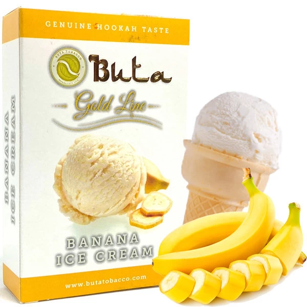 Тютюн Buta Gold Line Banana Ice Cream (Бананове Морозиво) 50 гр