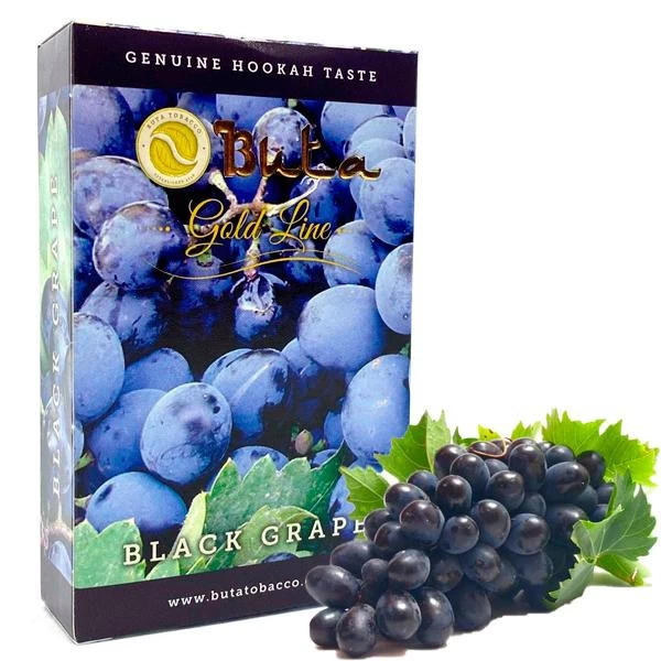 Тютюн Buta Gold Line Black Grape (Чорний Виноград) 50 гр