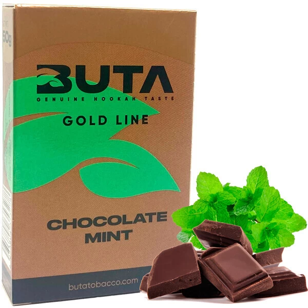 Тютюн Buta Gold Line Chocolate Mint (Шоколад з М'ятою) 50гр