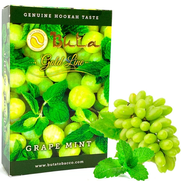 Тютюн Buta Gold Line Grape Mint (Виноград М'ята) 50гр