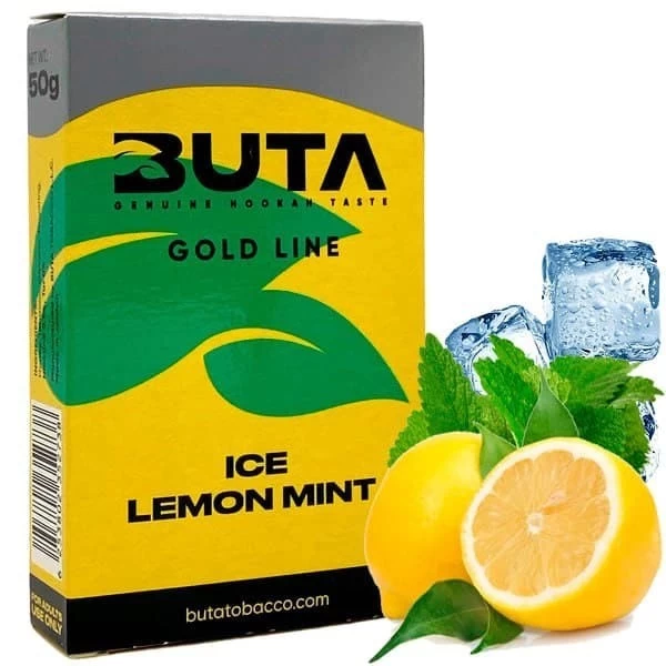 Тютюн Buta Gold Line Ice Lemon Mint (Лимон М'ята Лід) 50гр