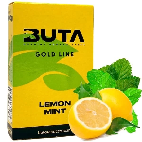 Тютюн Buta Gold Line Lemon Mint (Лимон М'ята) 50 гр