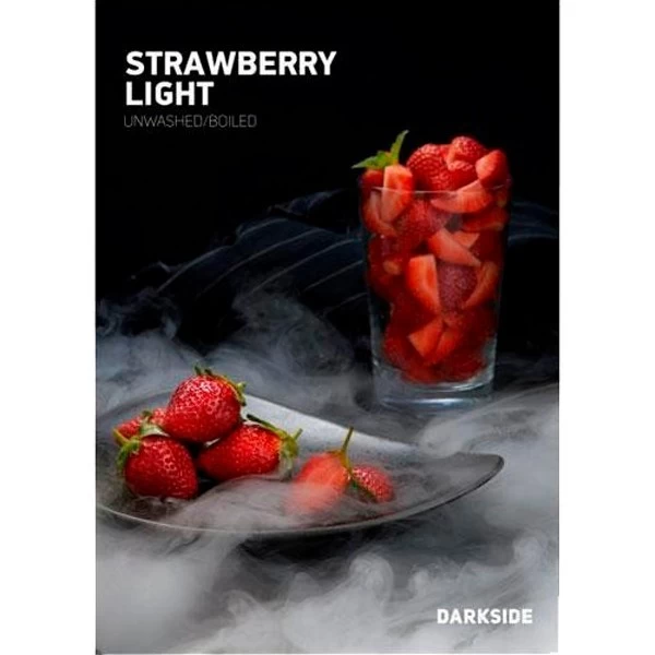 Табак Darkside Medium line Strawberry Light (Клубника) 100гр