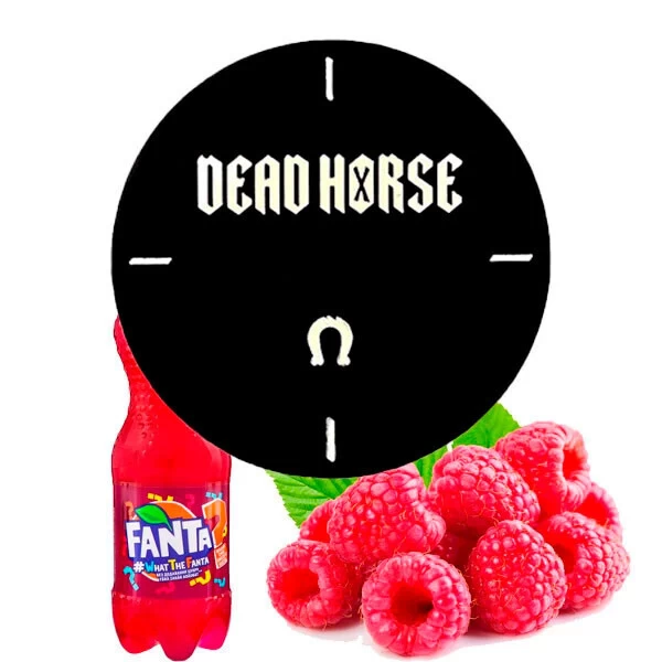 Тютюн Dead Horse Raspberry Soda (Малина Фанта) 100гр