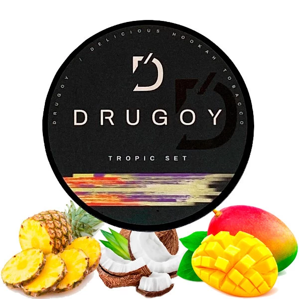 Тютюн Drugoy  Medium Line Tropic Set (Тропік Сет) 25 гр