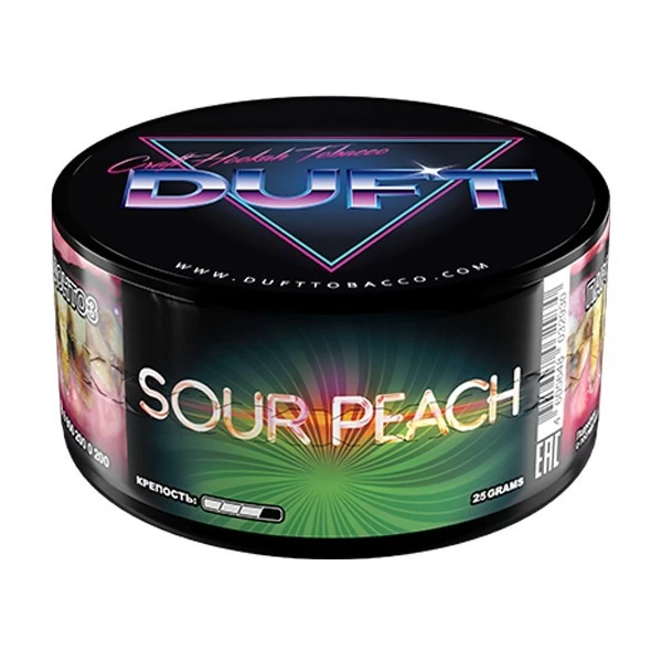 Табак Duft Sour Peach (Кислый Персик) 100 гр