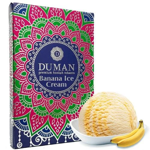 Табак Duman Hard Banana Ice Cream (Банановое Мороженое) 100 гр