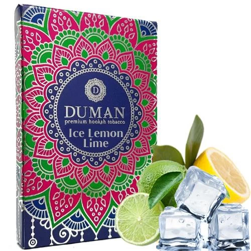 Тютюн Duman Medium Ice Lemon Lime (Лимон Лайм Лід) 100 гр