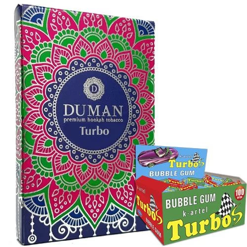 Тютюн Duman Medium Turbo (Жуйка Турбо) 100 гр