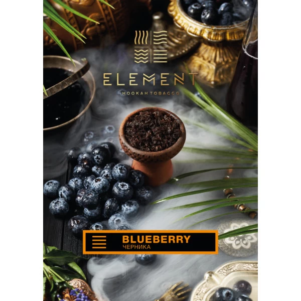 Тютюн Element Земля Blueberry (Чорниця) 200гр